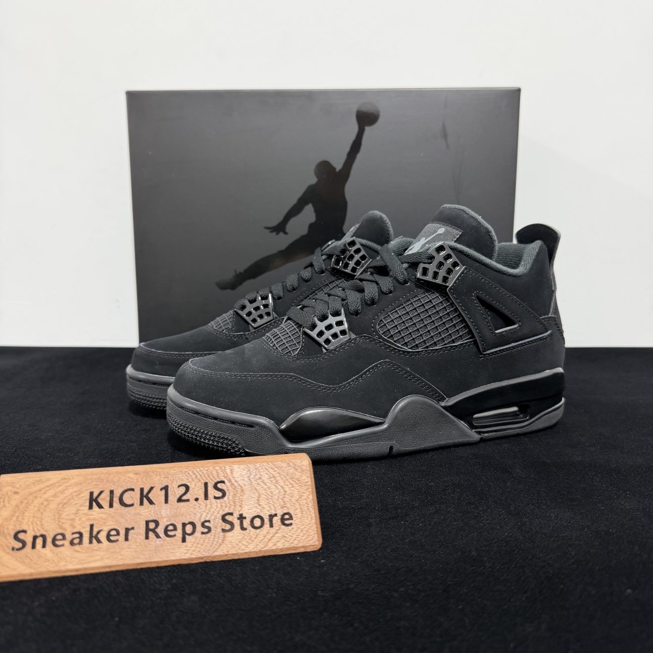 Air Jordan 4 Black Cat Reps 2020 with box