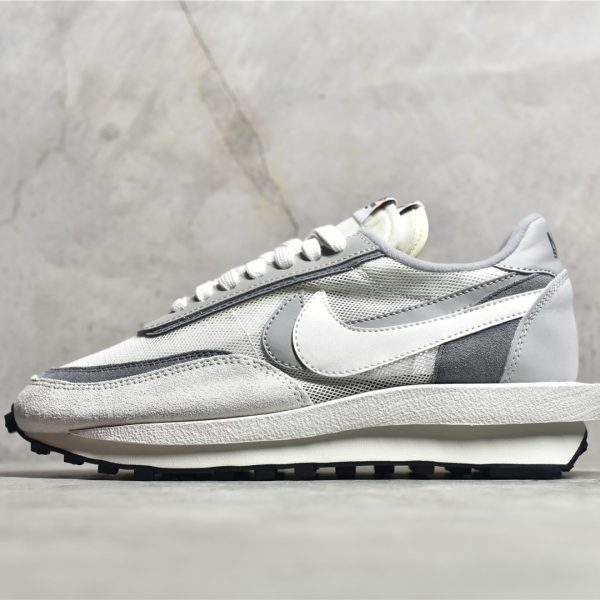 Sacai × Nike LDV Waffle Grey White Reps