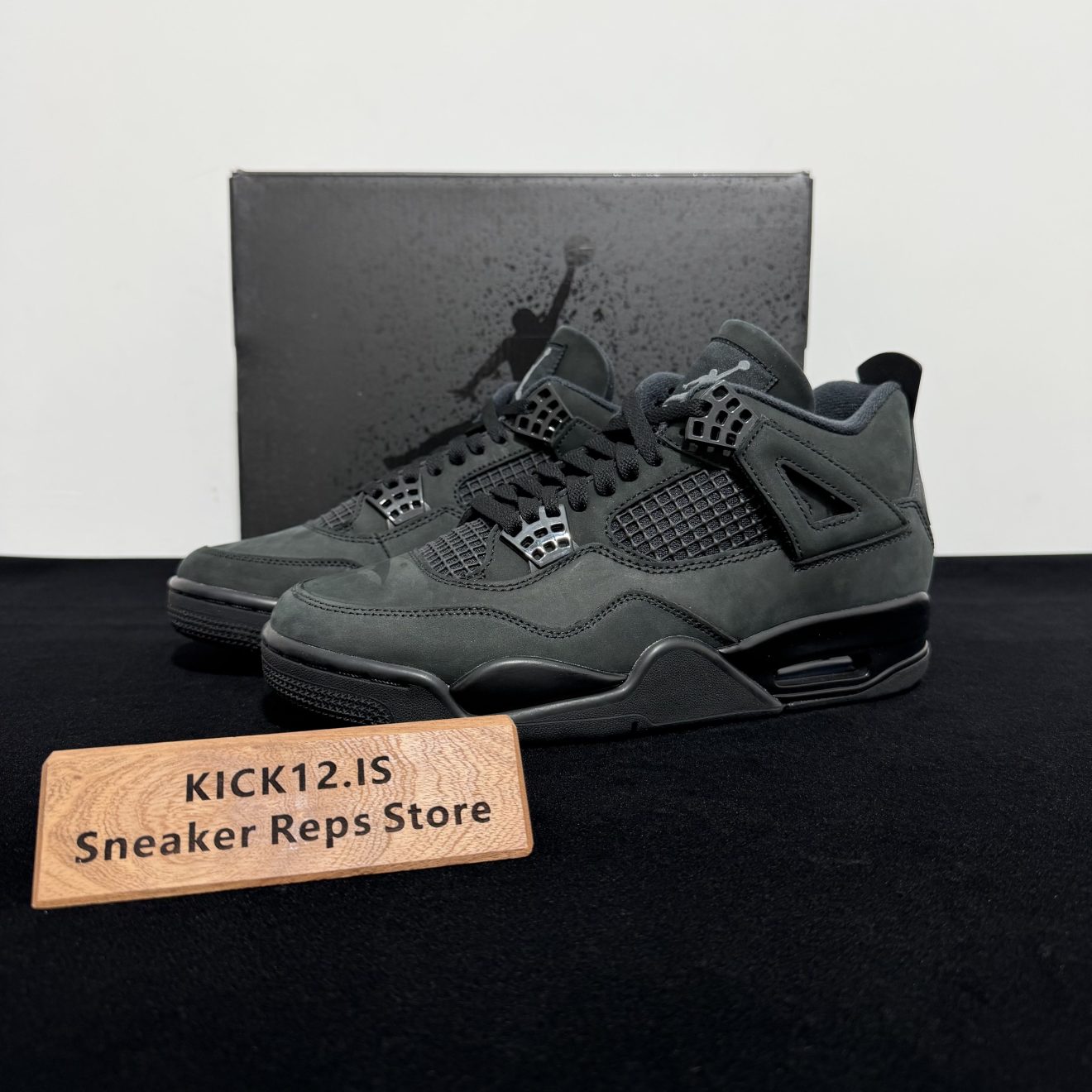 Air Jordan 4 Black Cat Reps 2025 with box