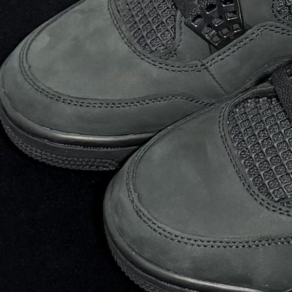 Outsole of Air Jordan 4 Black Cat Reps 2025